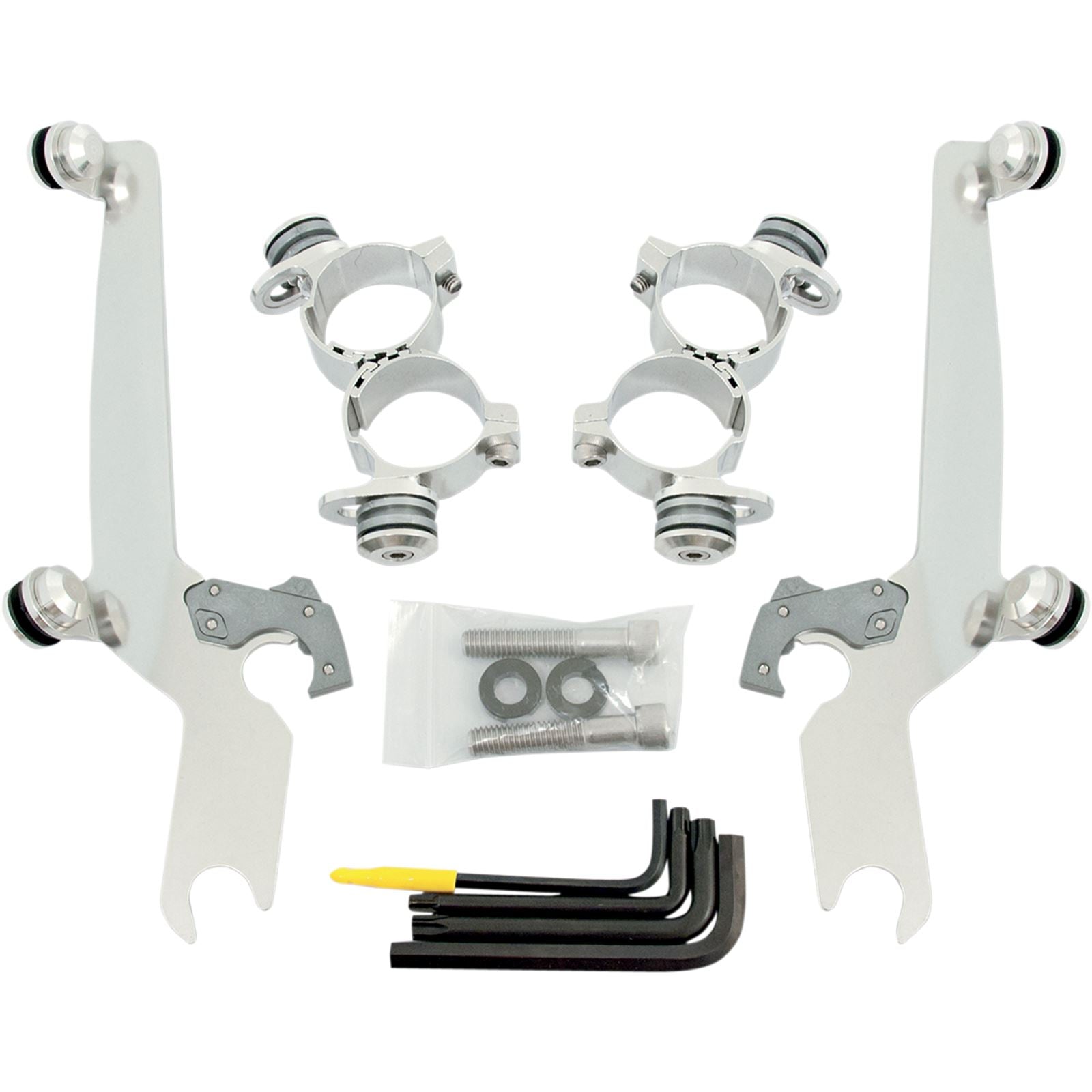 Memphis Shades Sportshield Trigger-Lock Mounting Kit - Polished - XL48 MEK1985_425914
