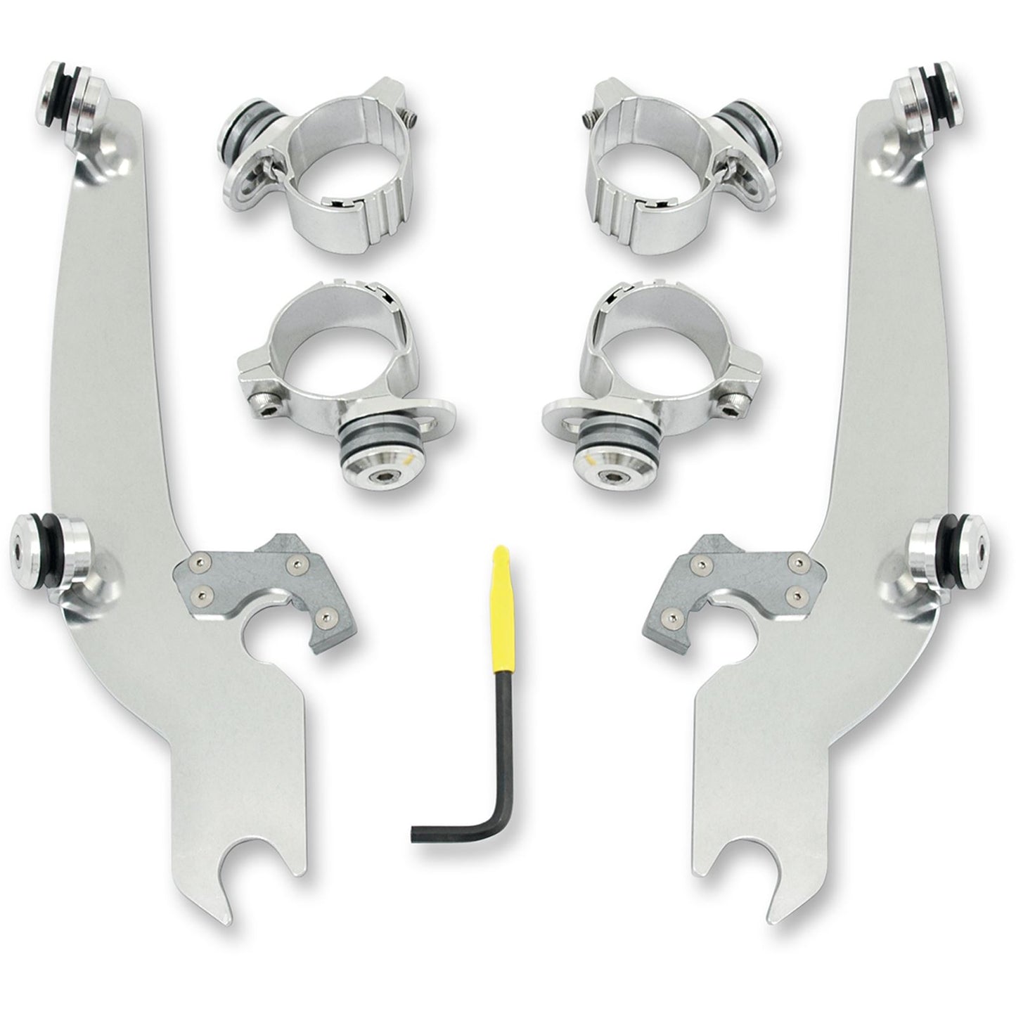 Memphis Shades Trigger Lock Sportshield Mounting Kit - Bolt - Polished MEK1992_427630