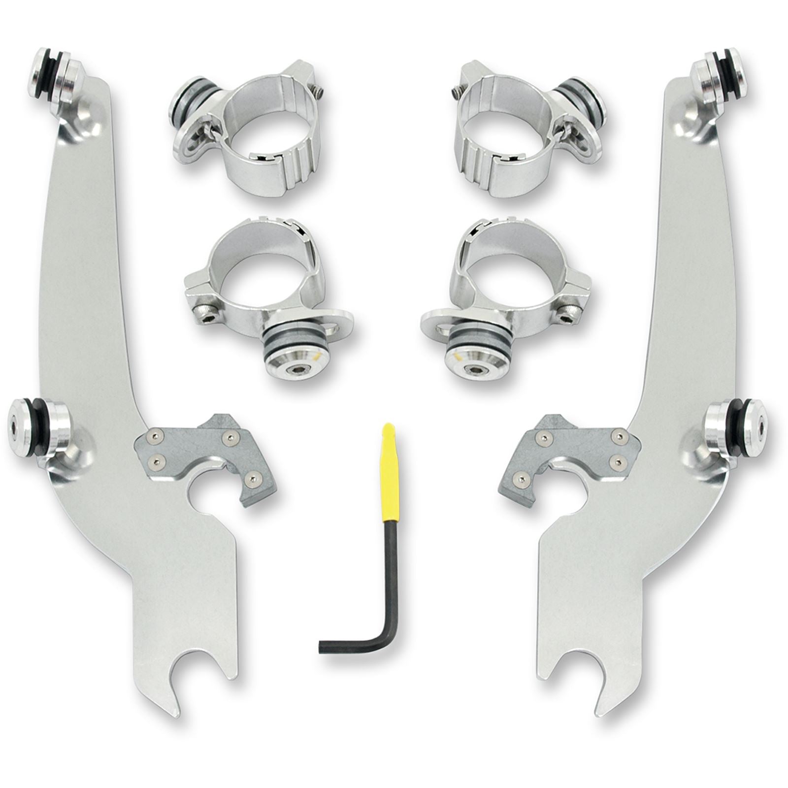 Memphis Shades Trigger Lock Sportshield Mounting Kit - Bolt - Polished MEK1992_427630