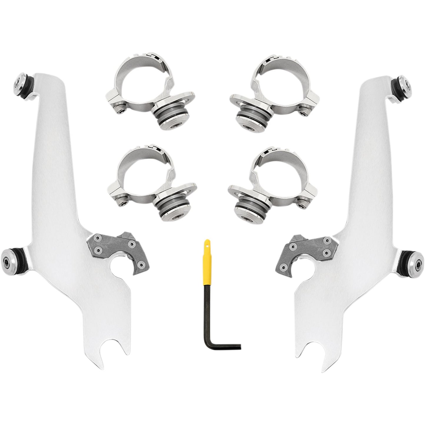Memphis Shades Sportshield Mounting Kit - Polished - Scout MEK2018_427648