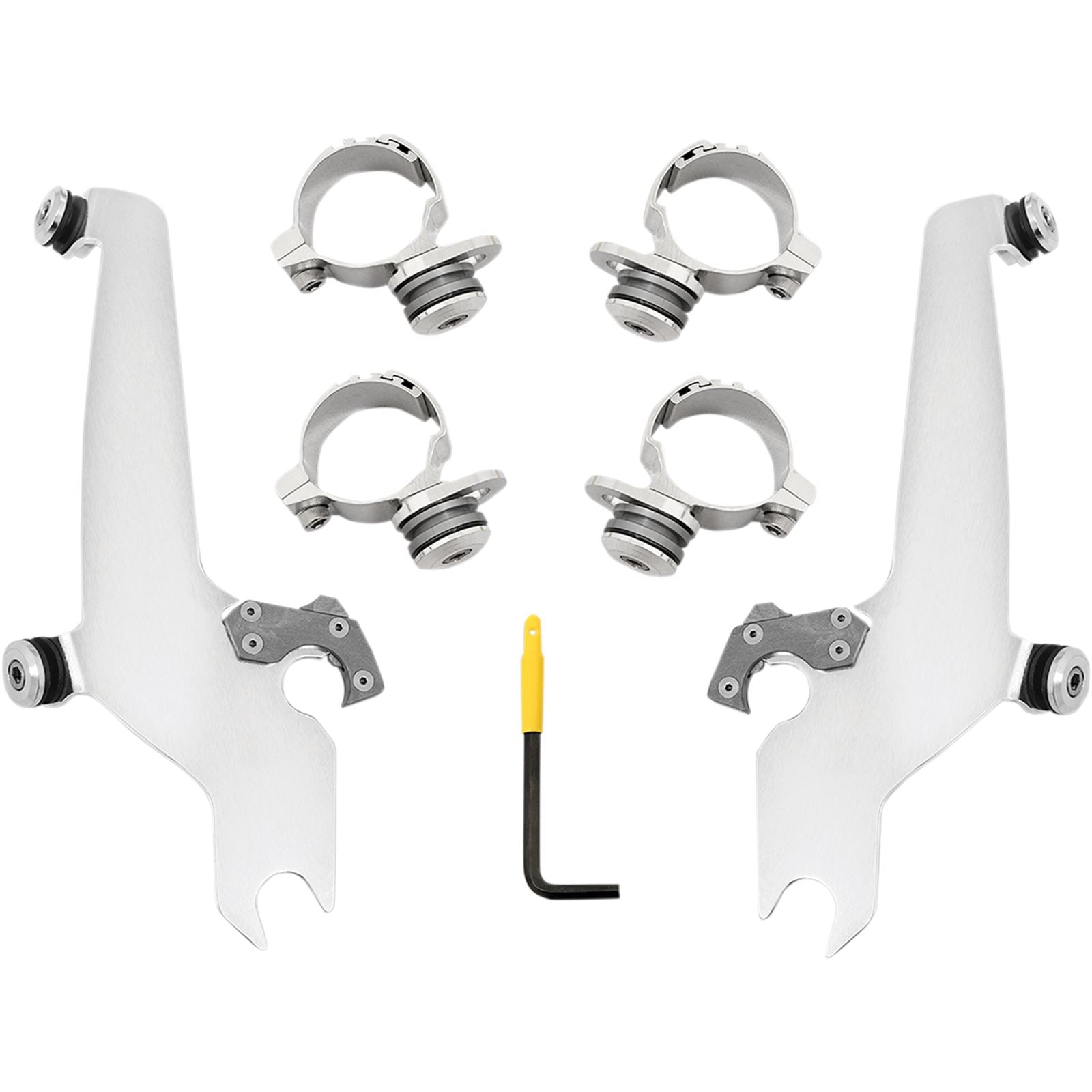 Memphis Shades Sportshield Mounting Kit - Polished - Scout MEK2018_427648