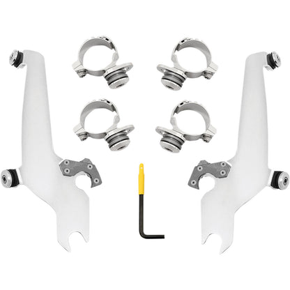 Memphis Shades Sportshield Mounting Kit - Polished - Scout MEK2018_427648