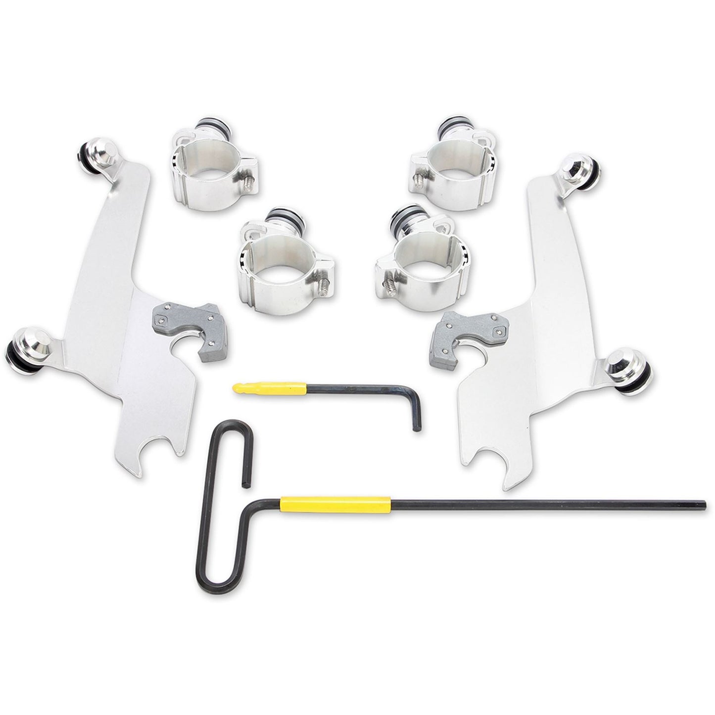 Memphis Shades Trigger Lock Sportshield Mounting Kit - Vegas - Polished MEK2020_427656