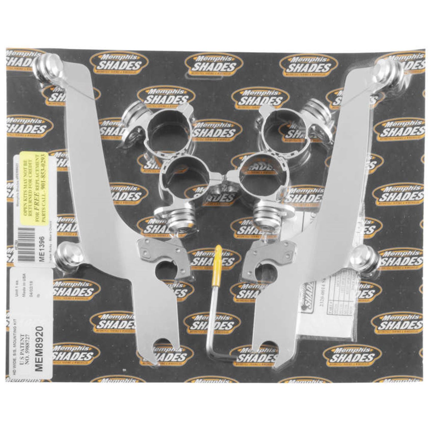 Memphis Shades Sportshield Trigger-Lock Mounting Kit - Wide MEM8920_74839