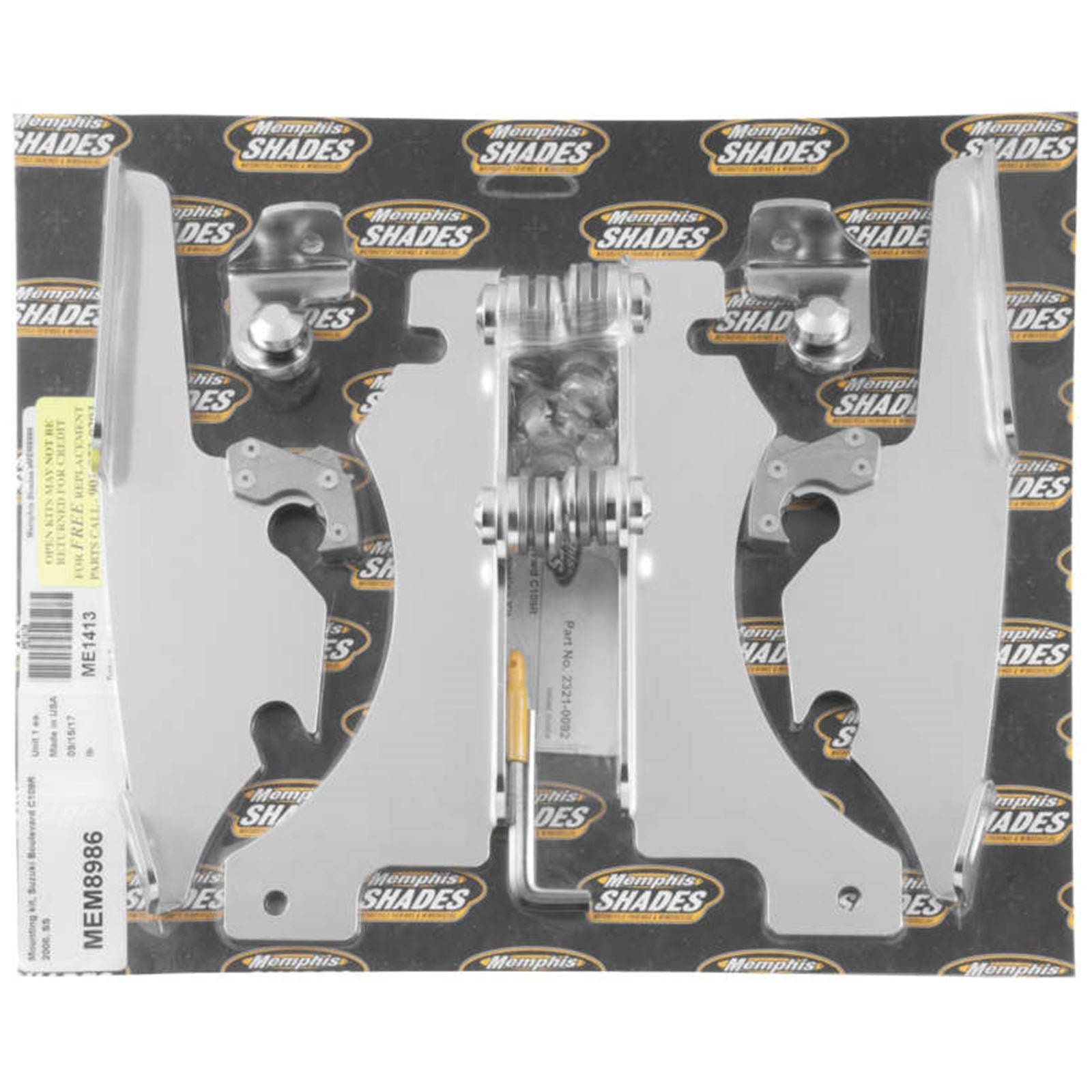 Memphis Shades Fats/Slim Trigger Lock Mounting Kit - C109R MEM8986_74852