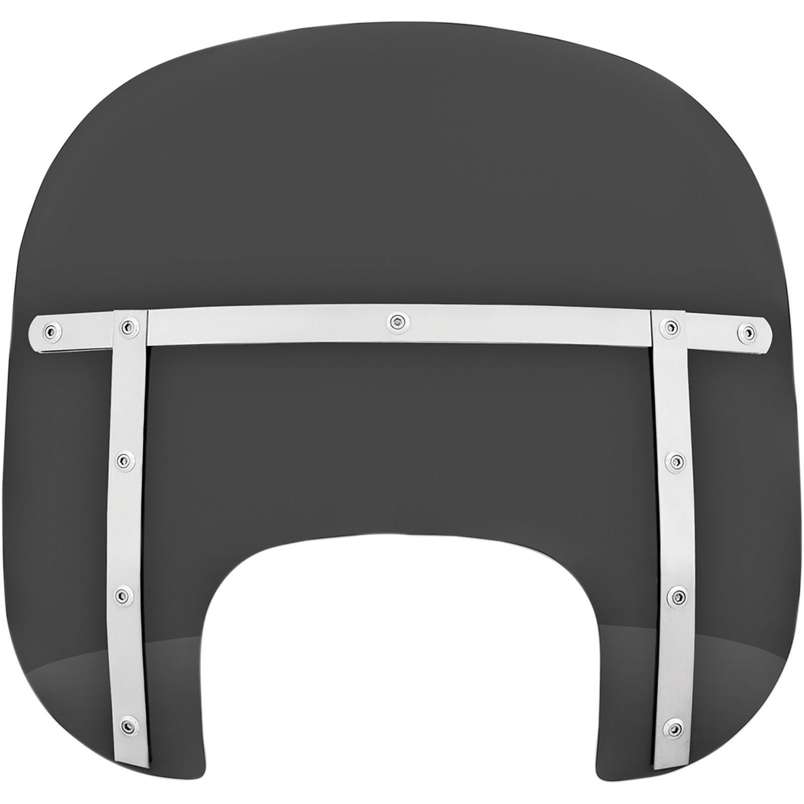 Memphis Shades Fats Windshield - Dark Black Smoke - 13" - FLFB/S MEM6010_425738