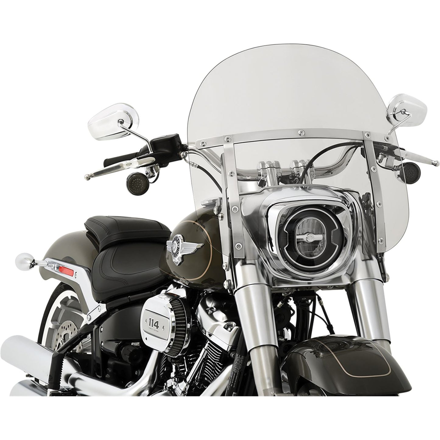 Memphis Shades Fats Windshield - Solar - 15" - FLFB/S MEM6109_426520