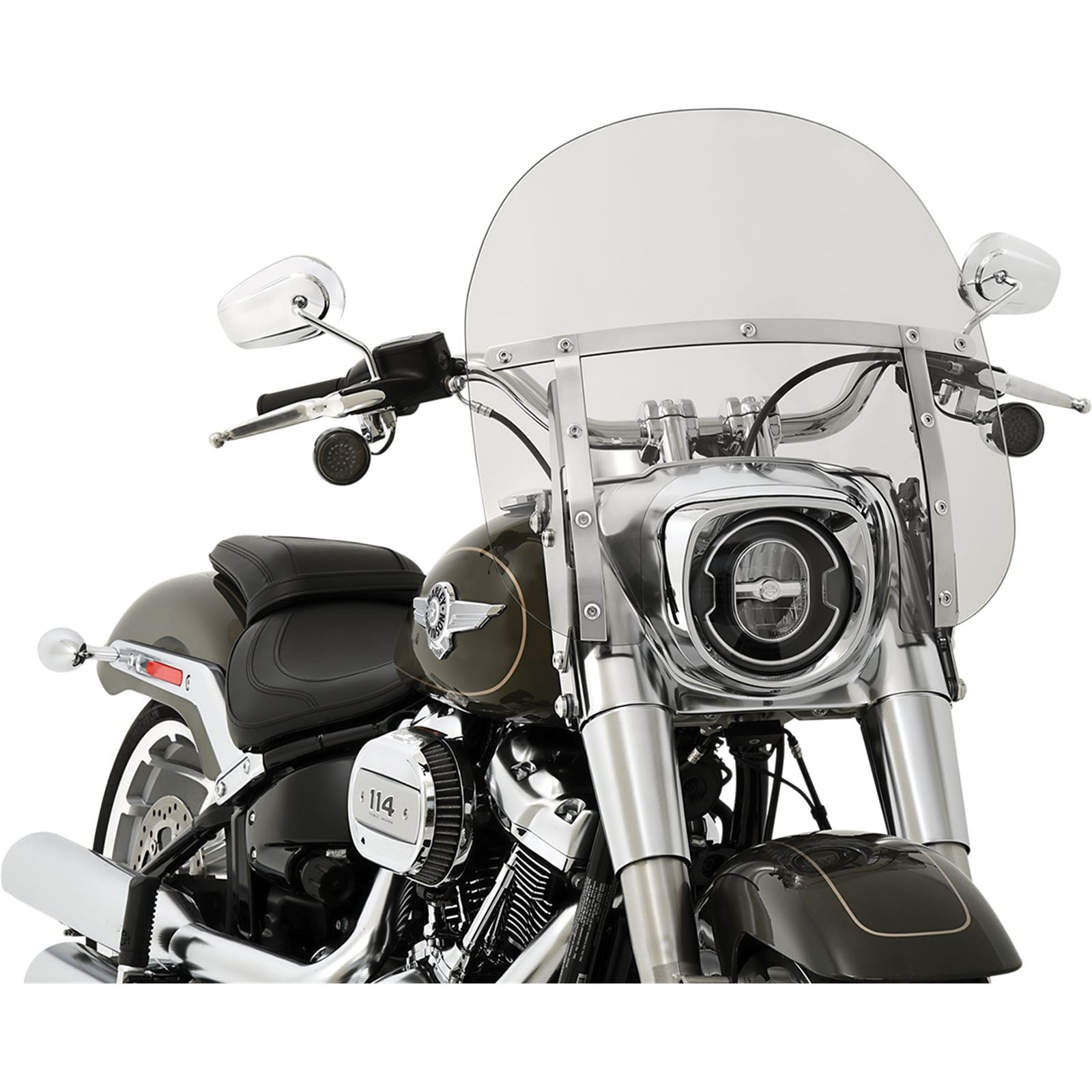 Memphis Shades Fats Windshield - Solar - 15" - FLFB/S MEM6109_426520