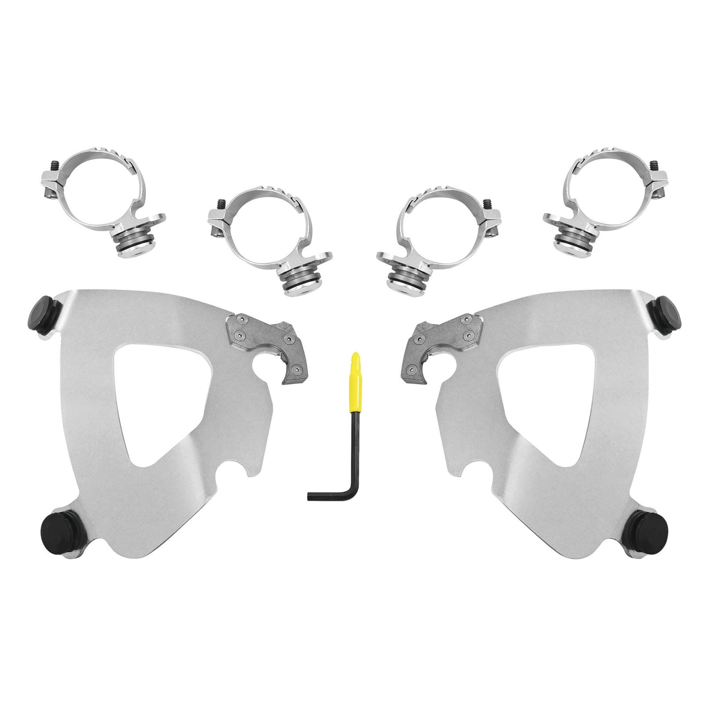 Memphis Shades Gauntlet Mounting Kit - Polished - FXLR MEK2033_74957