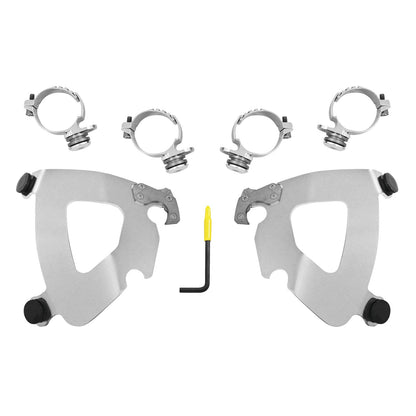 Memphis Shades Gauntlet Mounting Kit - Polished - FXLR MEK2033_74957