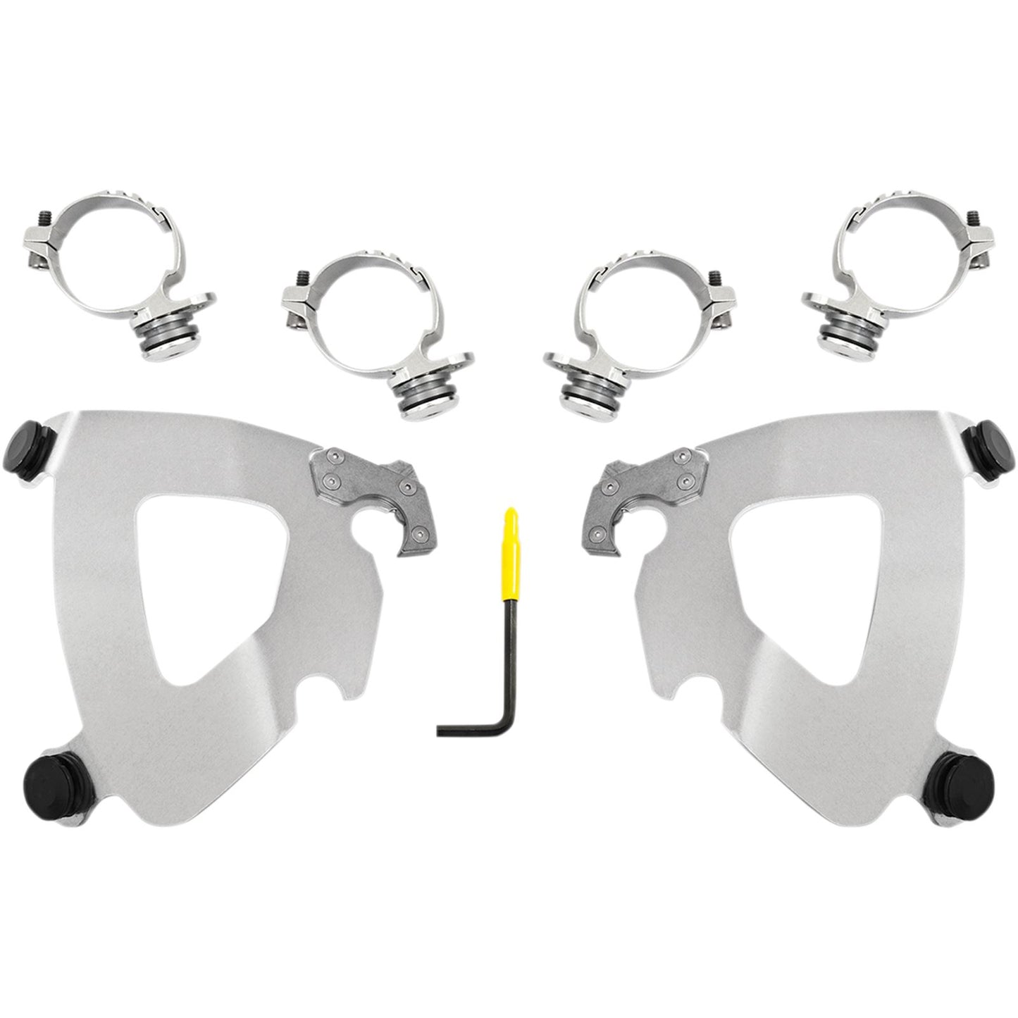 Memphis Shades Gauntlet Mounting Kit - Polished - FXLR MEK2033_426787