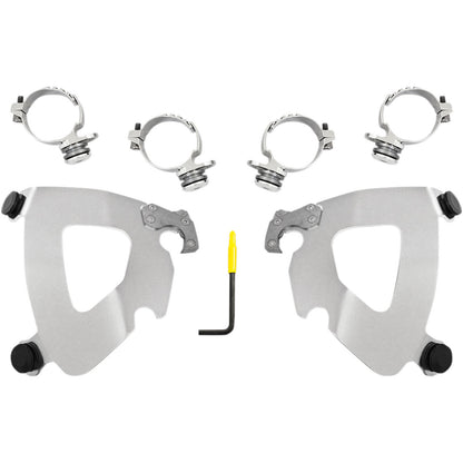Memphis Shades Gauntlet Mounting Kit - Polished - FXLR MEK2033_426787