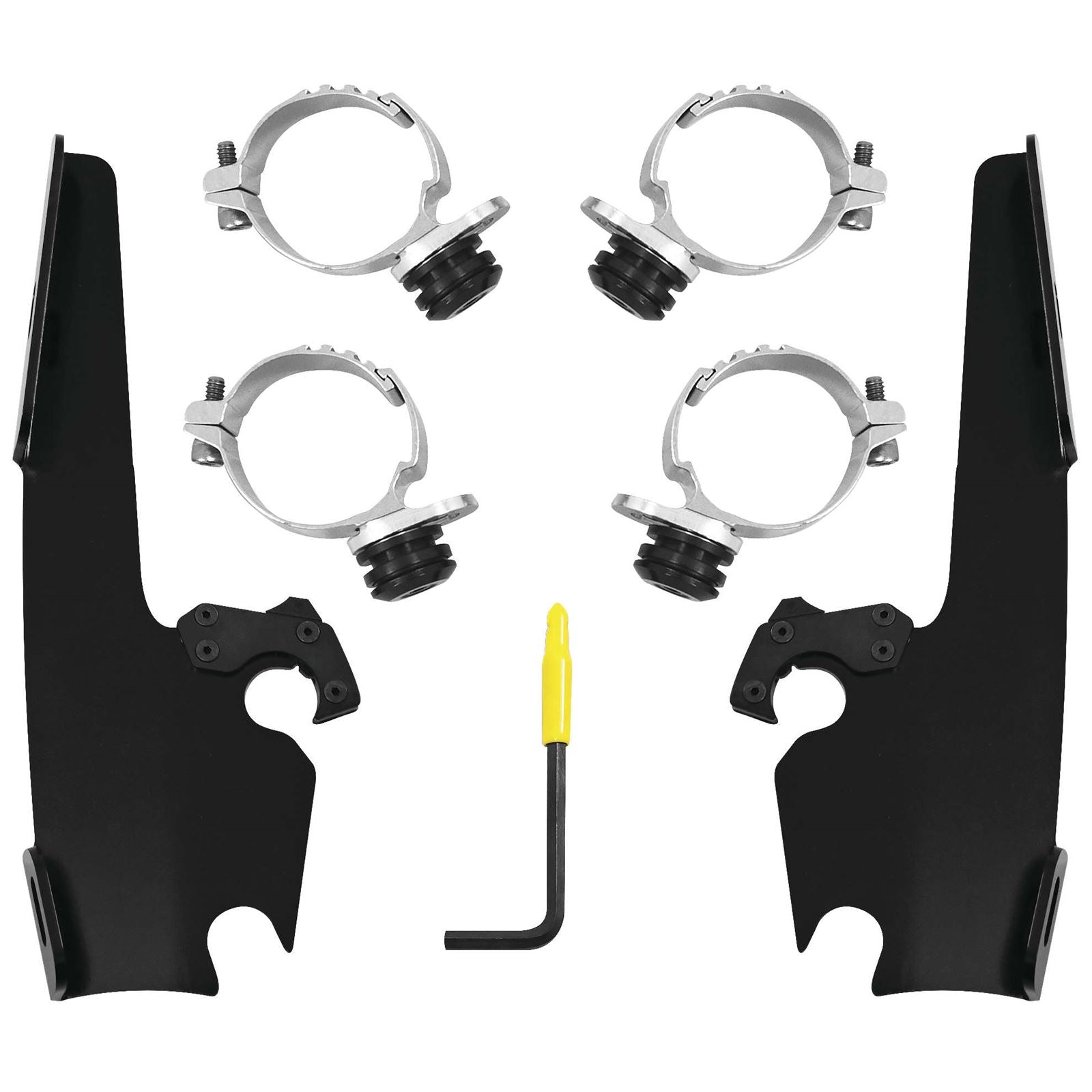 Memphis Shades Batwing - Mounting Kit - Black - FXLR MEB2036_74964