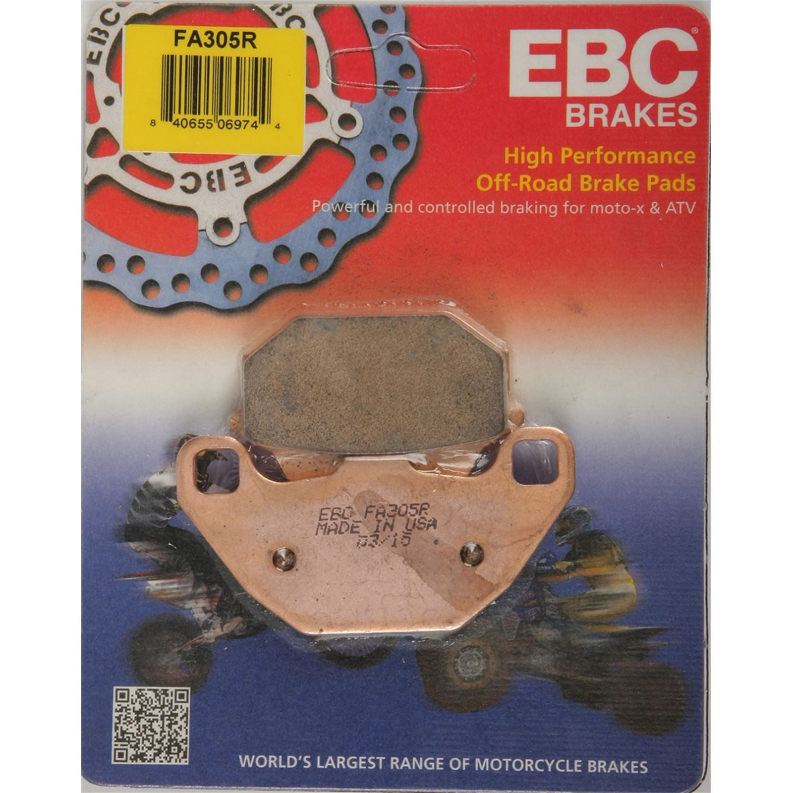 EBC Brakes Brake Pad FA305R_74965