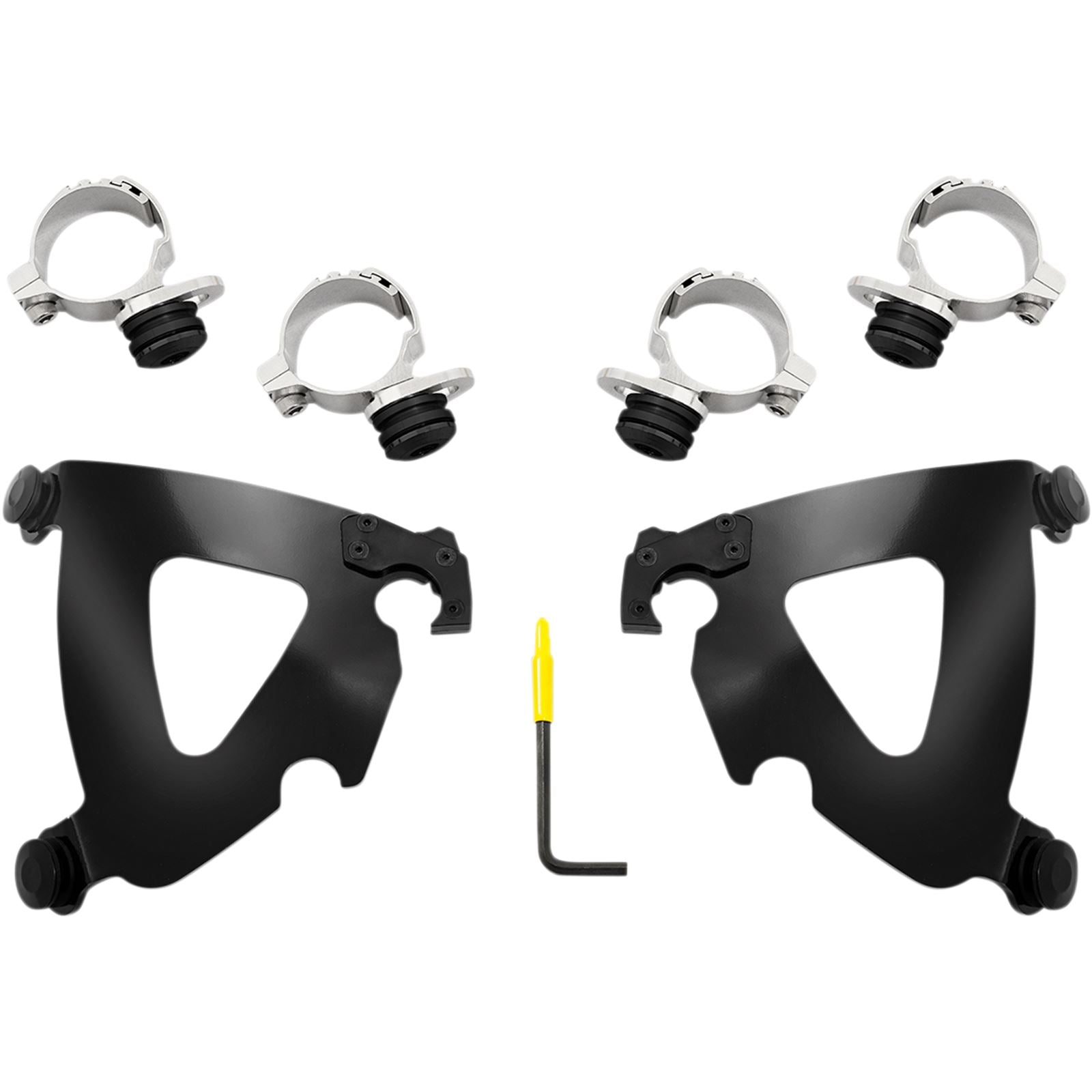 Memphis Shades Road Warrior Mounting Kit - Black - Scout MEB2037_427398