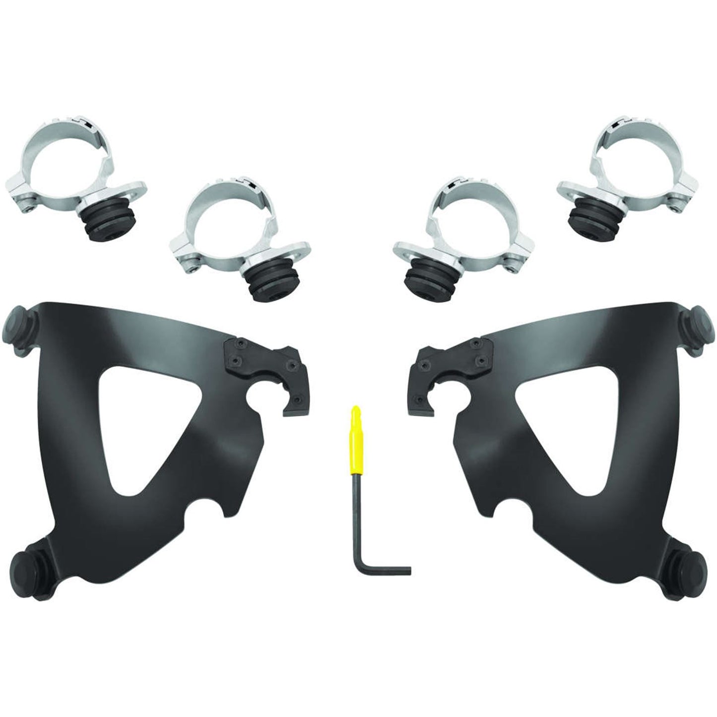 Memphis Shades Road Warrior Mounting Kit - Black - Scout MEB2037_74975