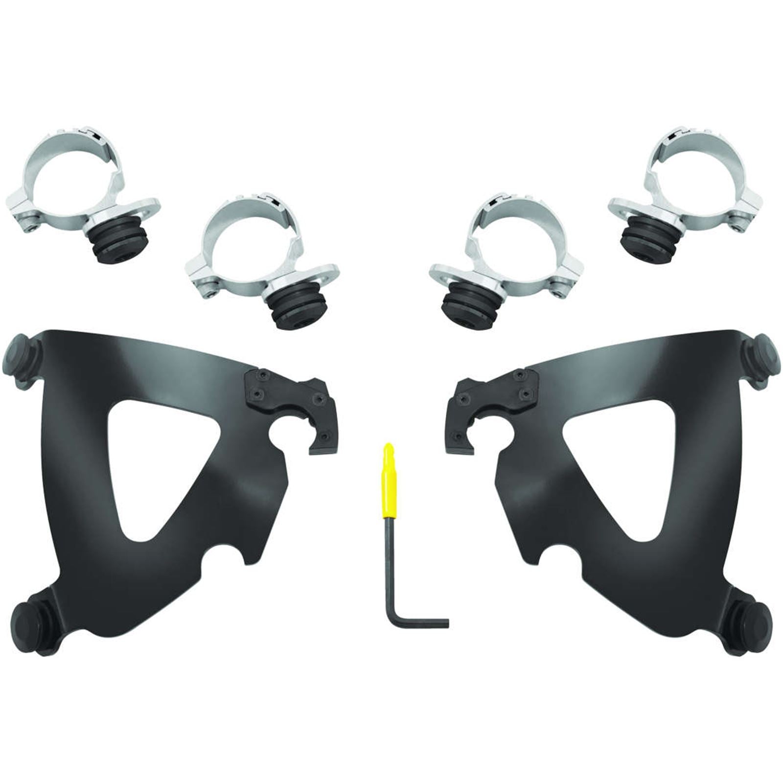 Memphis Shades Road Warrior Mounting Kit - Black - Scout MEB2037_74975