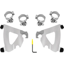 Memphis Shades Road Warrior Mounting Kit - Polished - FXD MEK2038_426019