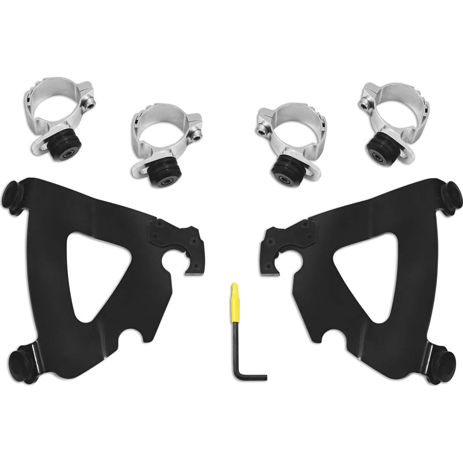 Memphis Shades Road Warrior Mounting Kit - Black - FXD MEB2038_74979