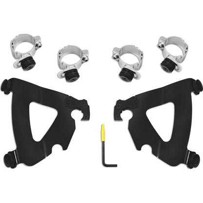 Memphis Shades Road Warrior Mounting Kit - Black - FXD MEB2038_74979