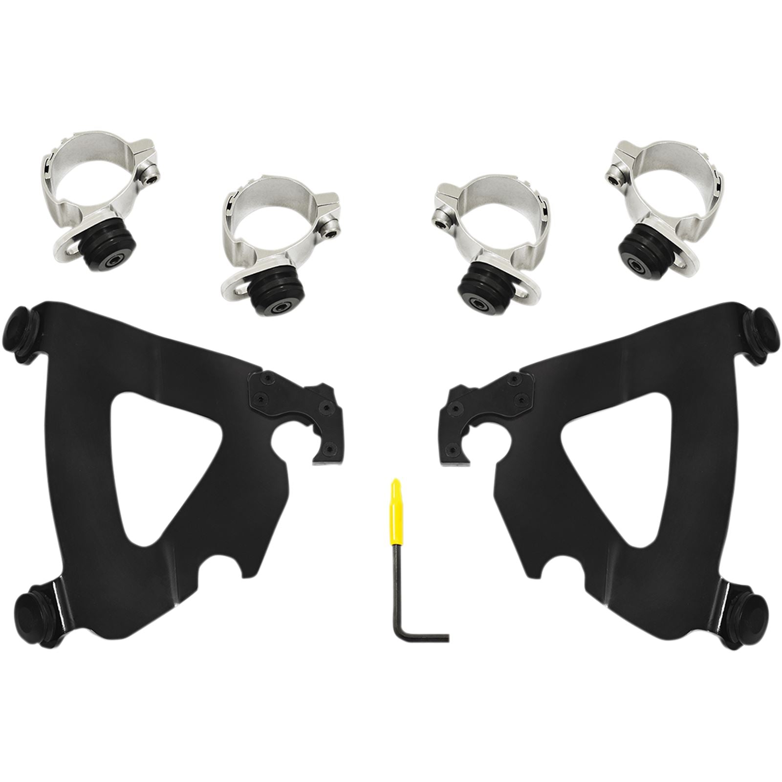Memphis Shades Road Warrior Mounting Kit - Black - FXD MEB2038_426020