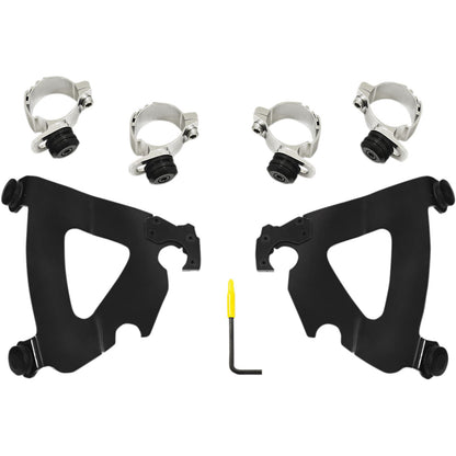 Memphis Shades Road Warrior Mounting Kit - Black - FXD MEB2038_426020