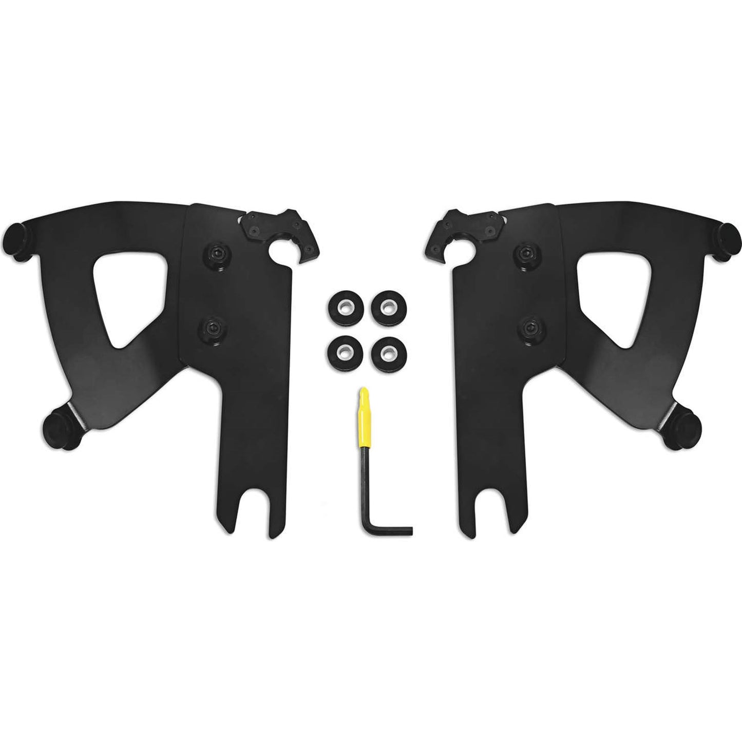 Memphis Shades Road Warrior Mounting Kit - Black - FLHR MEB2039_74989