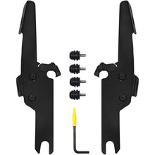 Memphis Shades Batwing Fats/Slim Mounting Kit - Black - FLHRS/XS MEB2041_426826