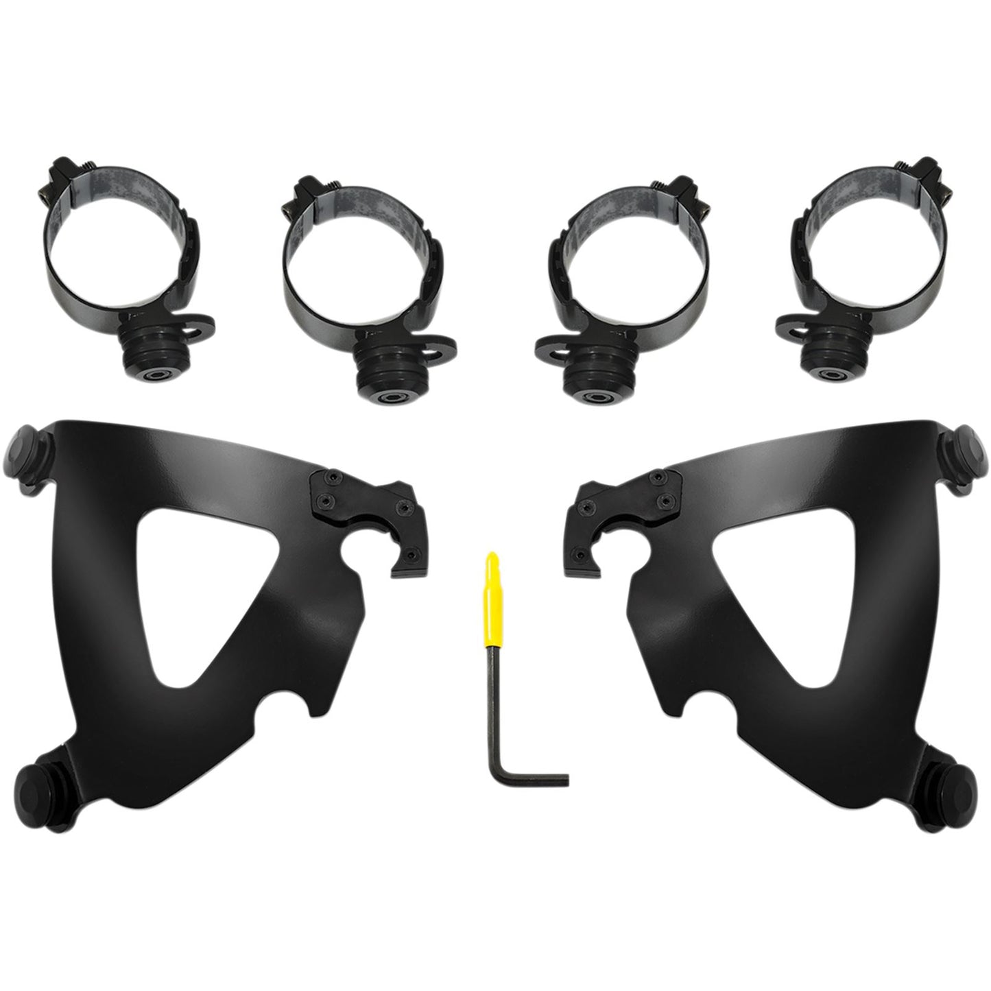 Memphis Shades Road Warrior Mounting Kit - Black - FLSB MEB2043_426024