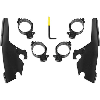 Memphis Shades Batwing - Mounting Kit - Black - FLSB MEB2044_74994