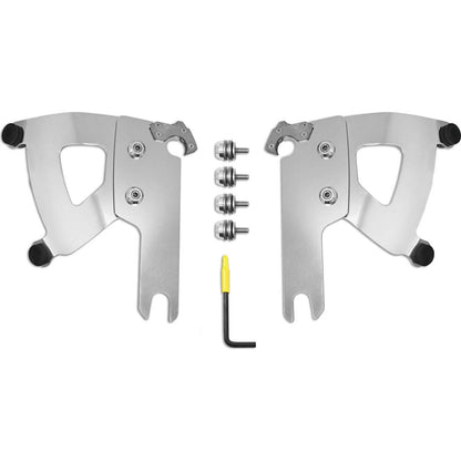 Memphis Shades Road Warrior Mounting Kit - Polished - FLHRS/XS MEK2040_75005