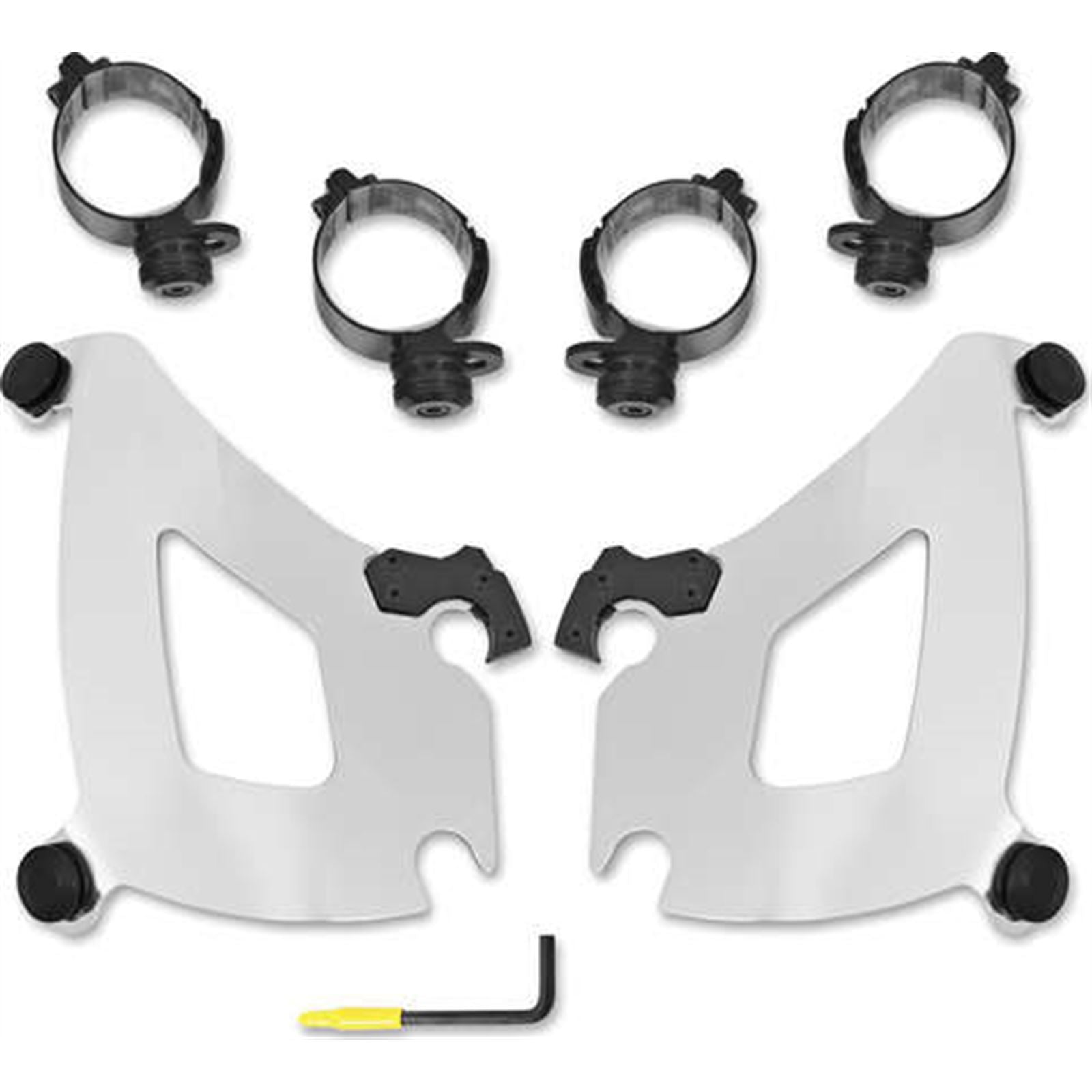 Memphis Shades Bullet Mounting Kit - Polished - FLSB MEK2045_75010