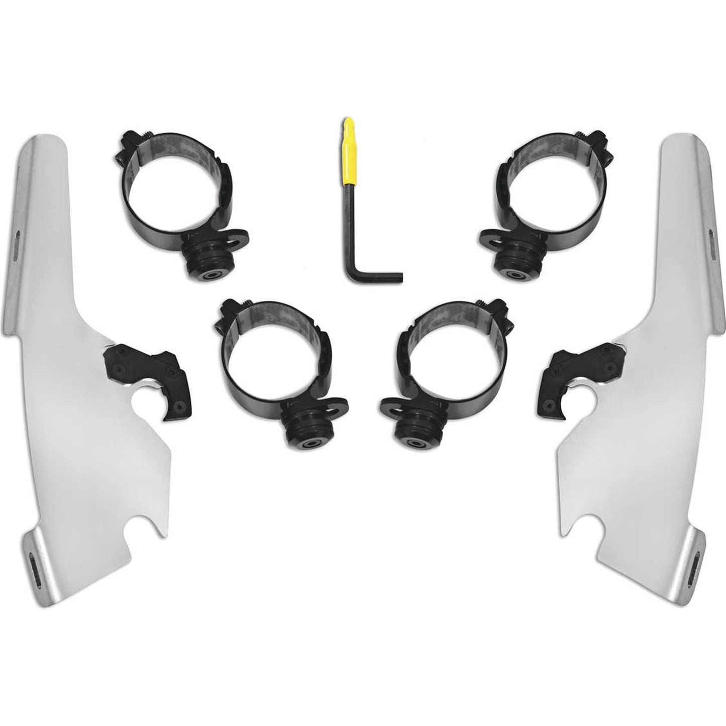 Memphis Shades Fats/Slim Mounting Kit - Polished - FLFB MEK2046_75011