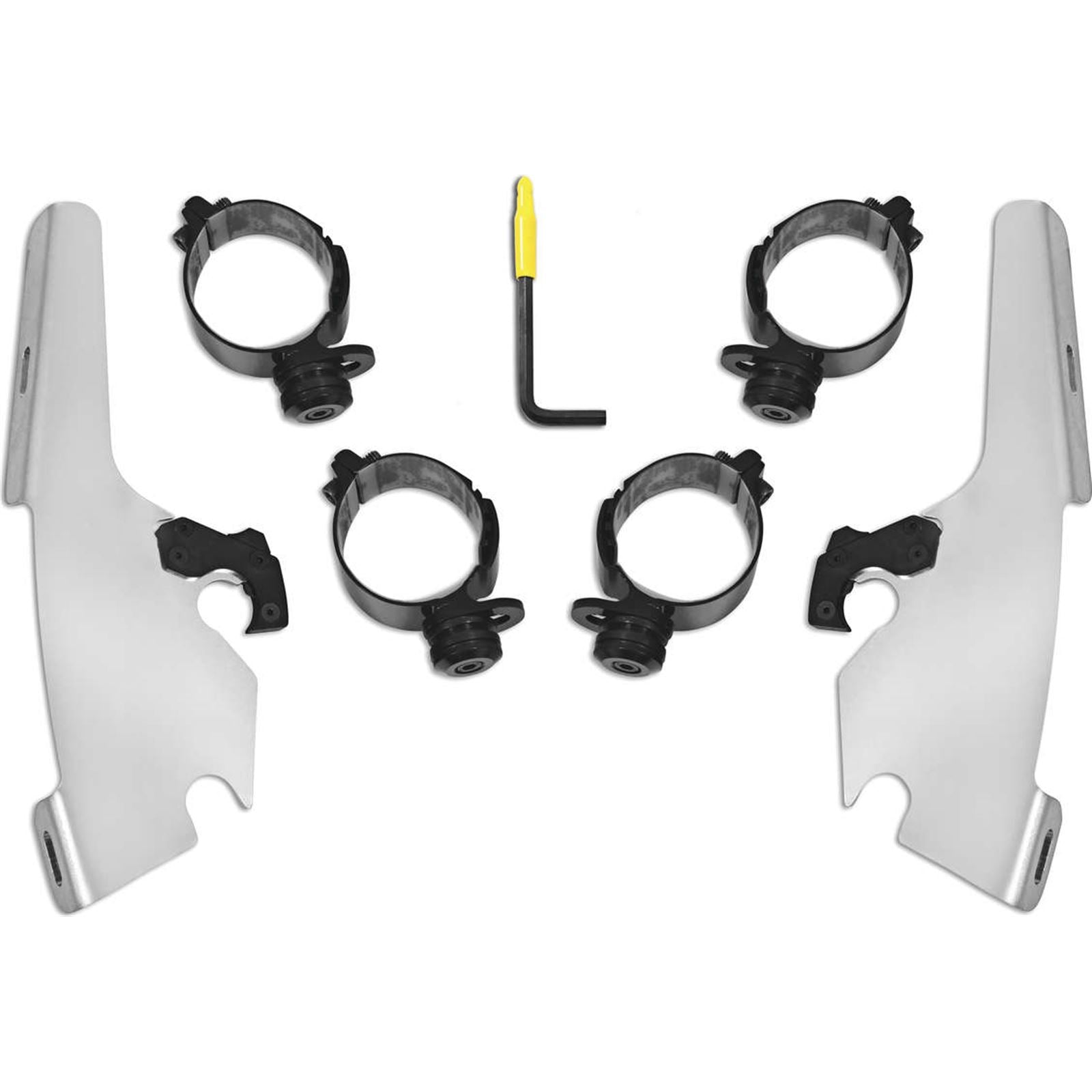 Memphis Shades Fats/Slim Mounting Kit - Polished - FLFB MEK2046_75011