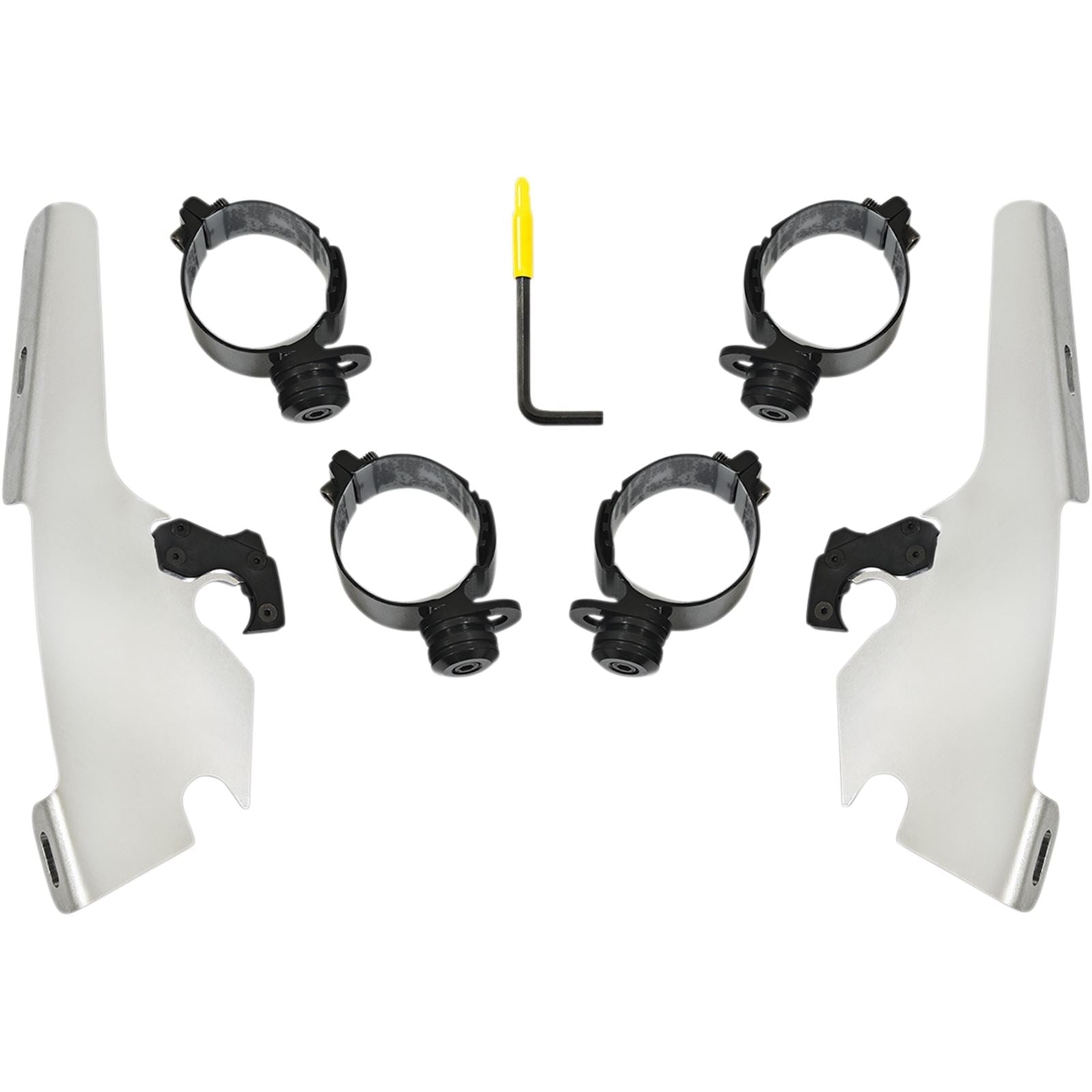 Memphis Shades Fats/Slim Mounting Kit - Polished - FLFB MEK2046_426810