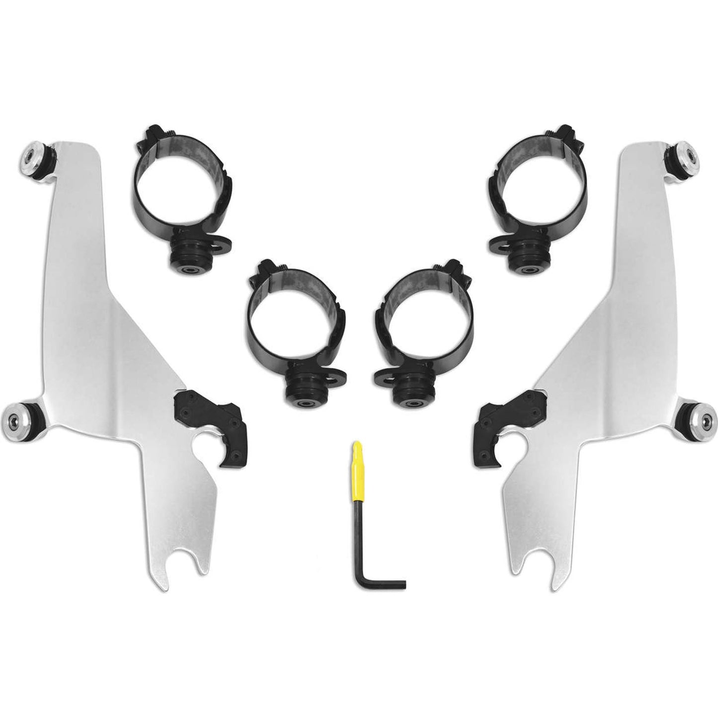 Memphis Shades Sportshield Trigger-Lock Mounting Kit - Polished - FLSB MEK2047_75012