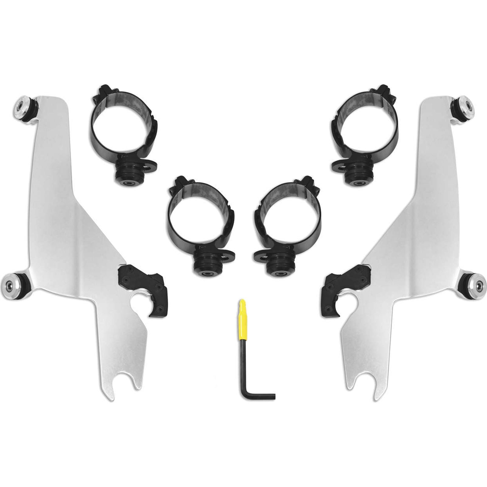 Memphis Shades Sportshield Trigger-Lock Mounting Kit - Polished - FLSB MEK2047_75012