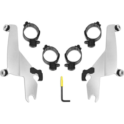 Memphis Shades Sportshield Trigger-Lock Mounting Kit - Polished - FLSB MEK2047_75012