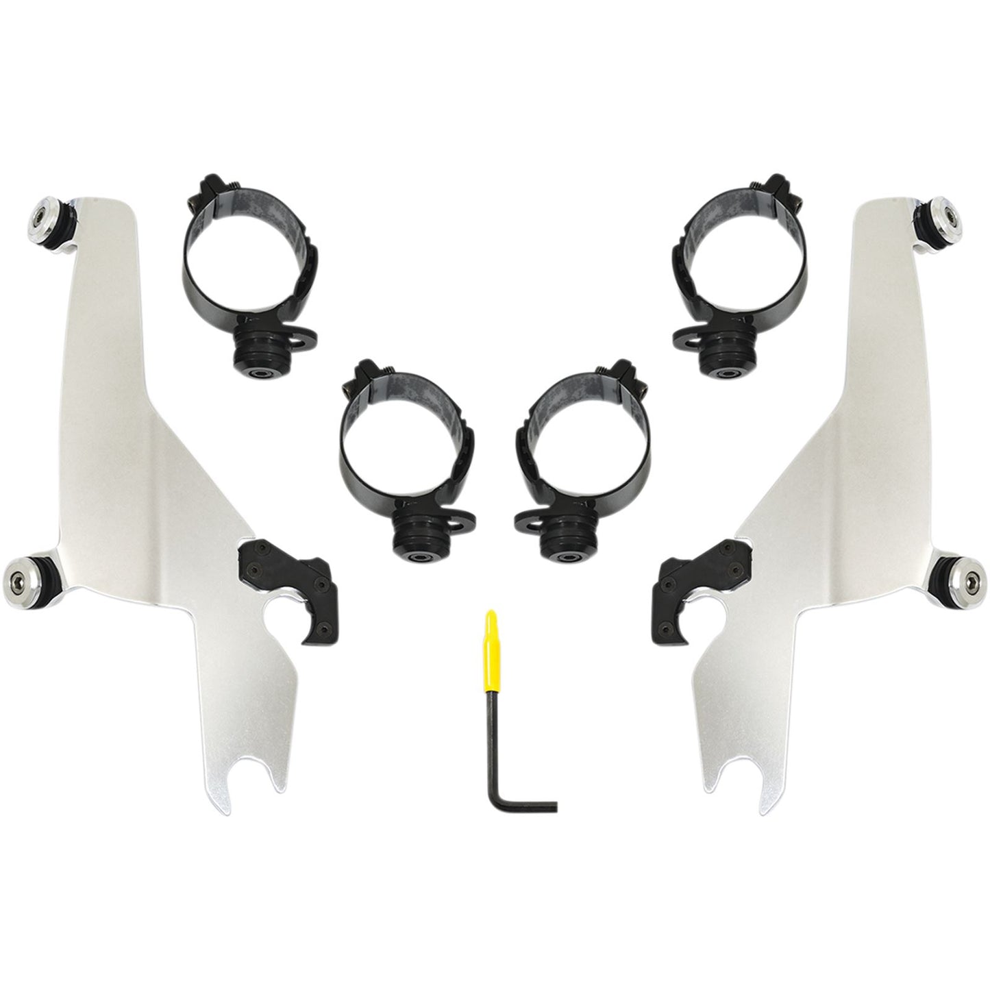 Memphis Shades Sportshield Trigger-Lock Mounting Kit - Polished - FLSB MEK2047_426814