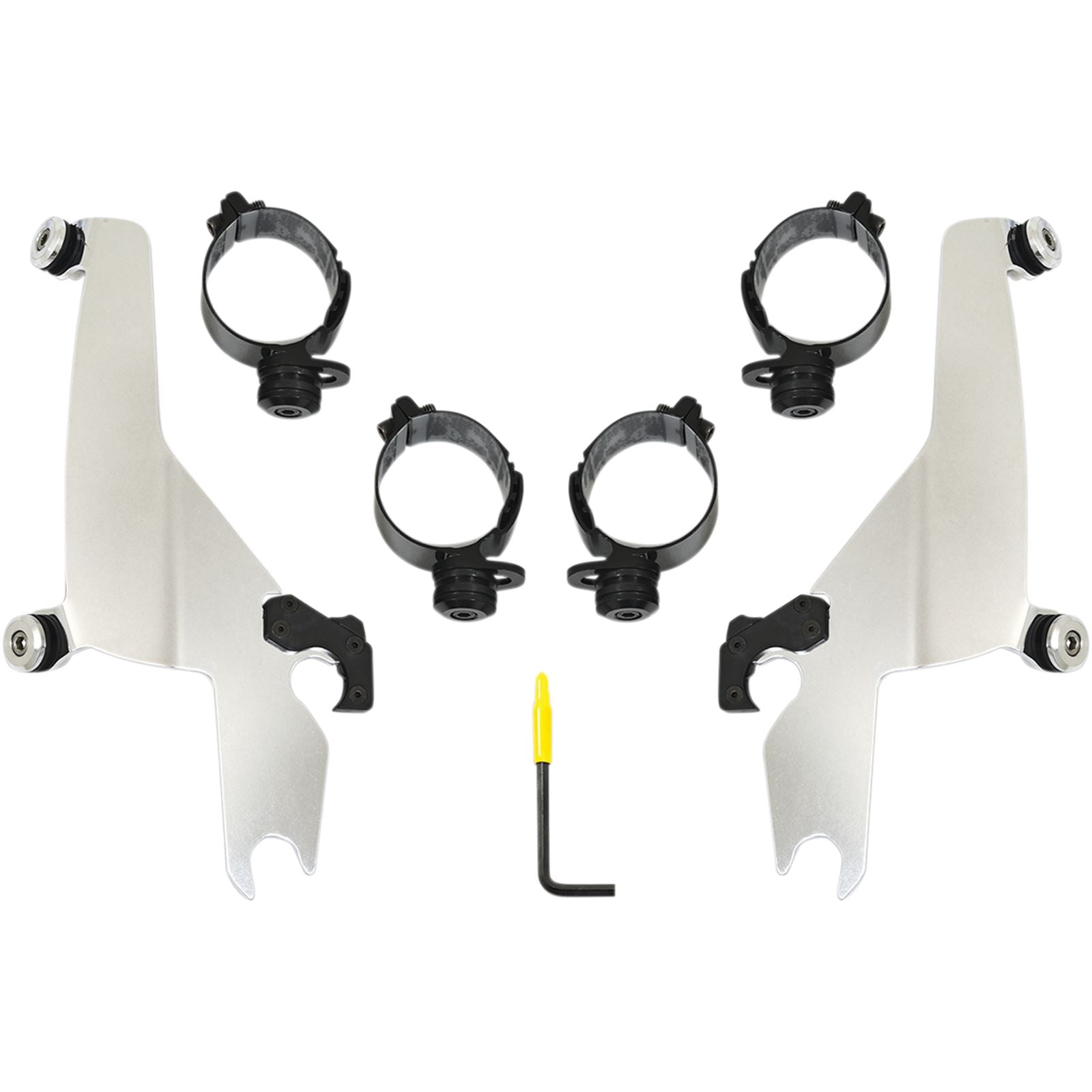 Memphis Shades Sportshield Trigger-Lock Mounting Kit - Polished - FLSB MEK2047_426814