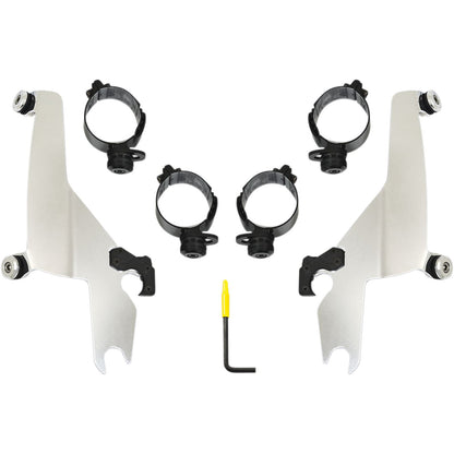 Memphis Shades Sportshield Trigger-Lock Mounting Kit - Polished - FLSB MEK2047_426814