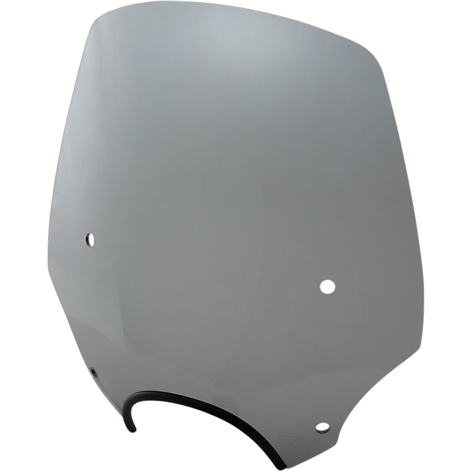 Memphis Shades El Paso Windshield - 17" - 7" Headlight Cutout - Black Smoke MEP5213_426545