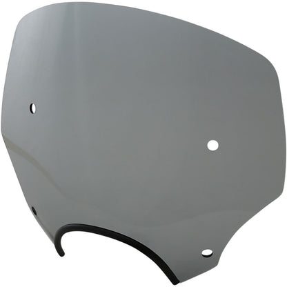 Memphis Shades El Paso Windshield - 13" - 7" Headlight Cutout - Black Smoke MEP5233_425766