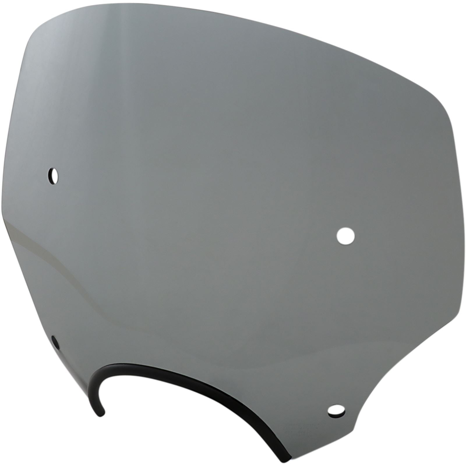 Memphis Shades El Paso Windshield - 13" - 7" Headlight Cutout - Black Smoke MEP5233_426541