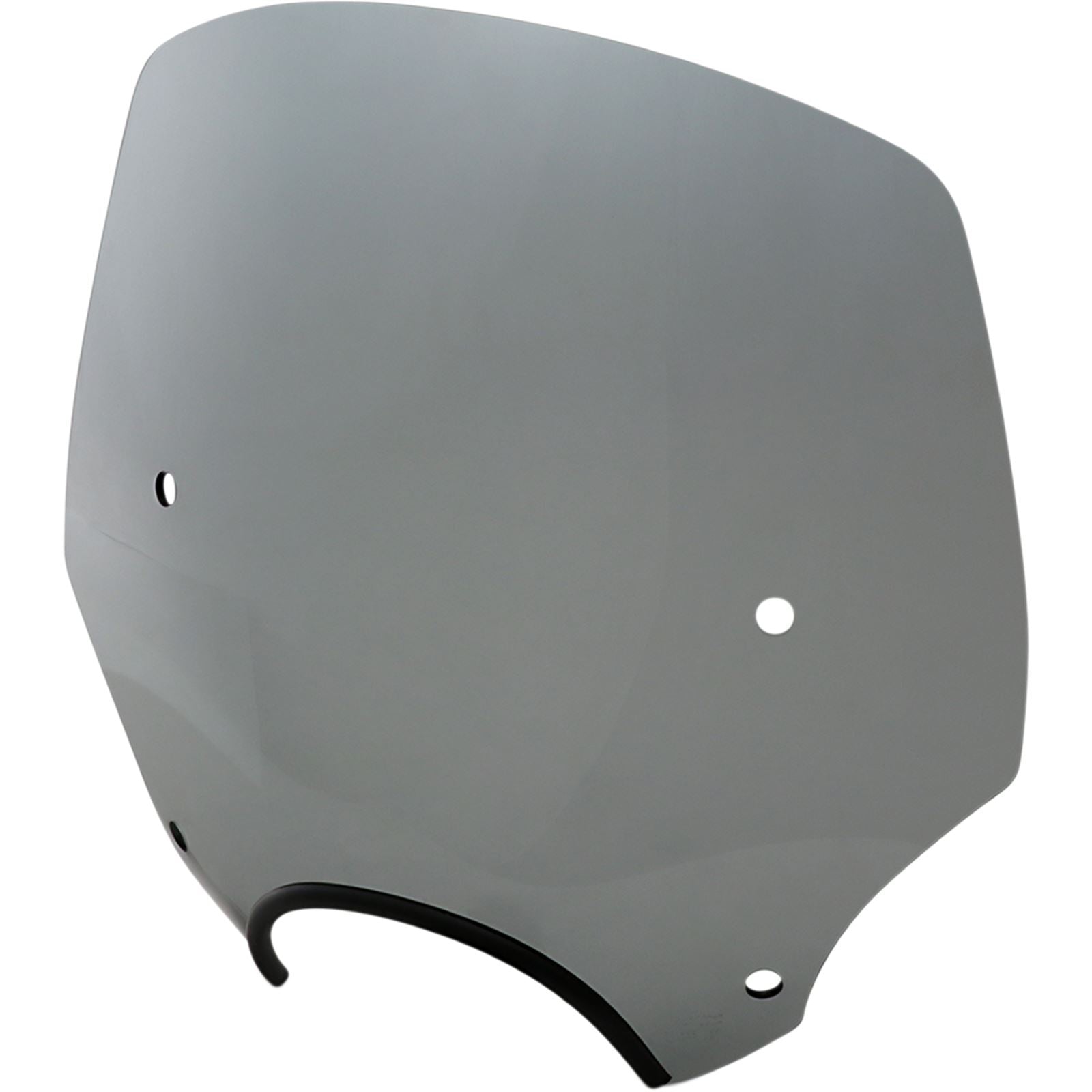 Memphis Shades El Paso Windshield - 15" - 7" Headlight Cutout - Black Smoke MEP5243_426543