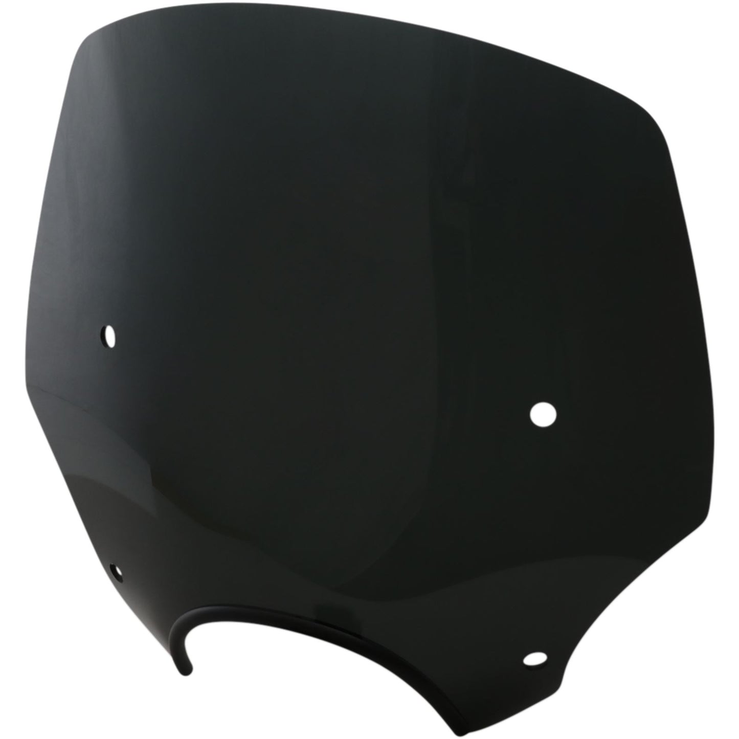 Memphis Shades El Paso Windshield - 15" - 7" Headlight Cutout - Dark Black Smoke MEP5245_425769