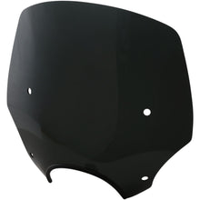 Memphis Shades El Paso Windshield - 15" - 7" Headlight Cutout - Dark Black Smoke MEP5245_425769