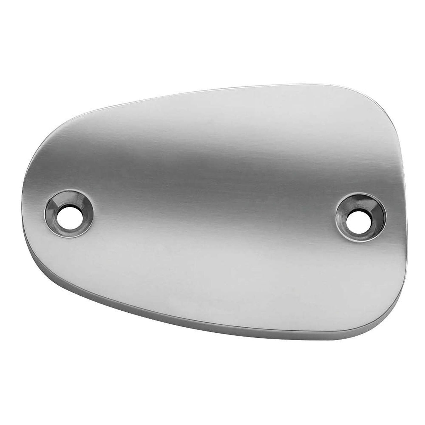 Motone Customs Billet Master Cylinder Caps - Polished Plain Brake Oil Reservoir [MPN: SNG218]_75050