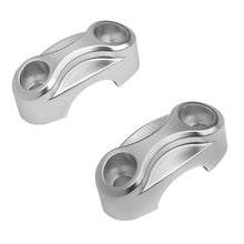 Motone Customs Handlebar Top Clamp and Risers - Polished [MPN: MTE070]_75077