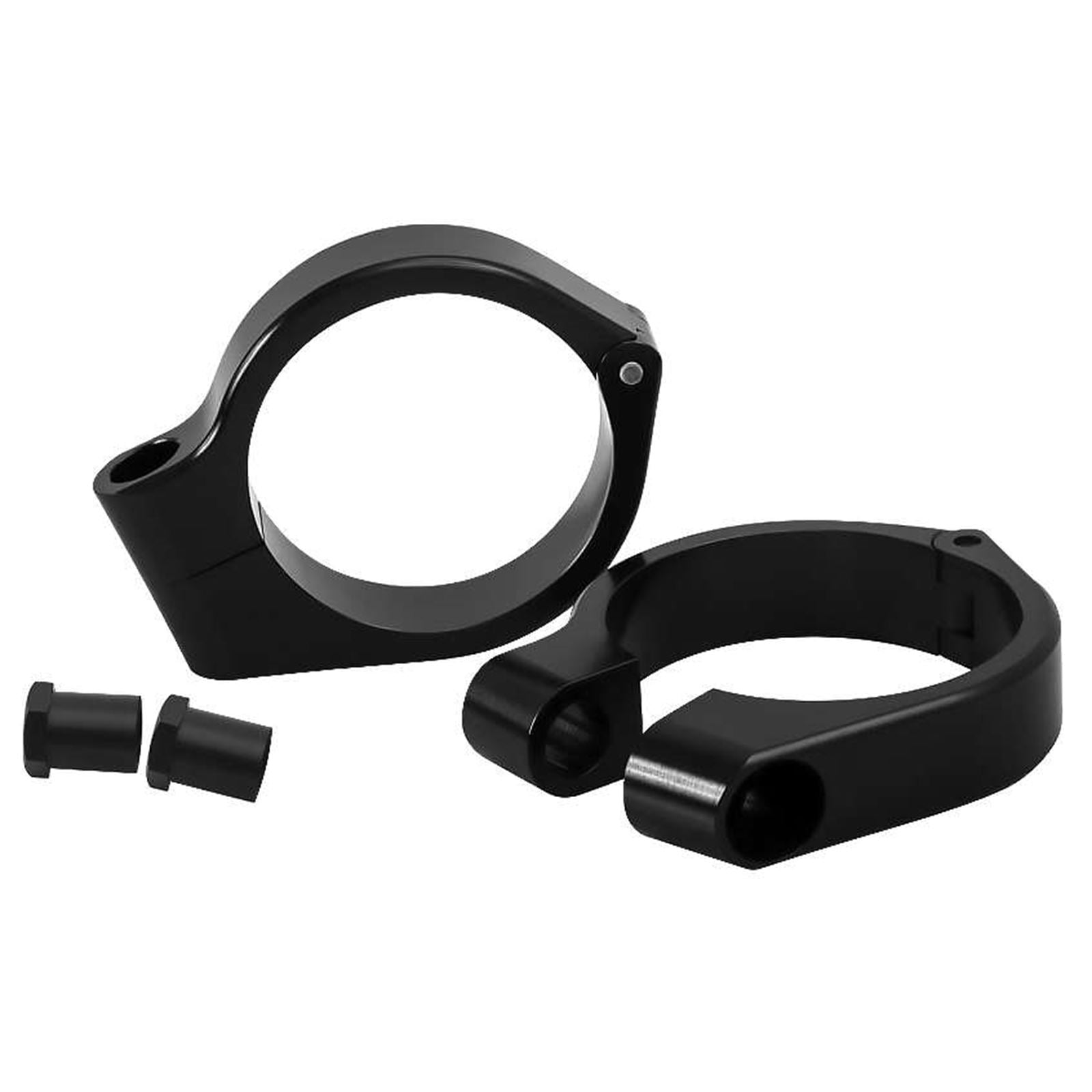 Motone Customs Fork Turn Signal Bracket - 39mm - Black [MPN: PNX039B]_75201